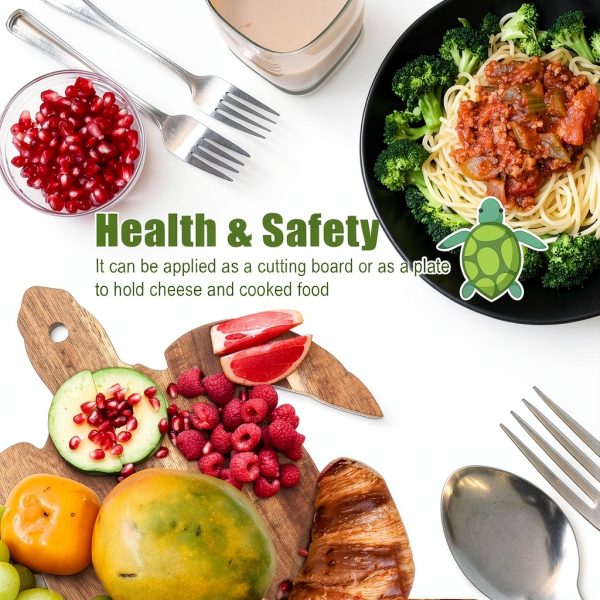 Patelai Wooden Cutting Board Eco Friendly Round-5