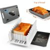YONGAIJIA Bread Slicer Manual Stainless Steel Storage Tray-7
