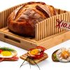 Bamboo Bread Slicer LukieBoee Dual Use Board-0