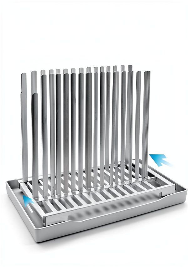 Bread Slicer Aromfentu Stainless Steel Adjustable-3