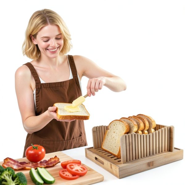 Bamboo Bread Board MrWinkray Eco-Friendly Slicing Serving-5