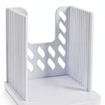 Bagentry Bread Slicer Manual ABS White Uniform Cutting Guide-0