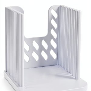 Bagentry Bread Slicer Manual ABS White Uniform Cutting Guide-0