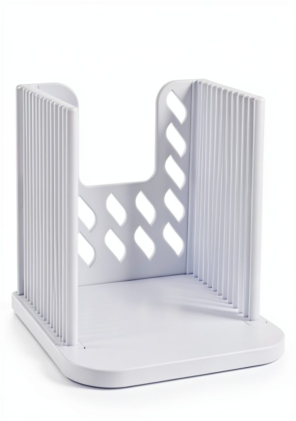 Bagentry Bread Slicer Manual ABS White Uniform Cutting Guide-0