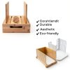 Bamboo Bread Slicer ORGANIVISTA Adjustable Manual-4