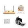 Bread Slicer Auxruen Beech Wood Stainless Steel-4