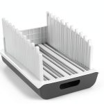 YONGAIJIA Bread Slicer Manual Stainless Steel Storage Tray-0