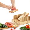 LukieBoee Bread Slicer Guide Stable Wide Homemade Loaves-5