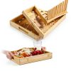 Bamboo Bread Slicer LukieBoee Dual Use Board-3