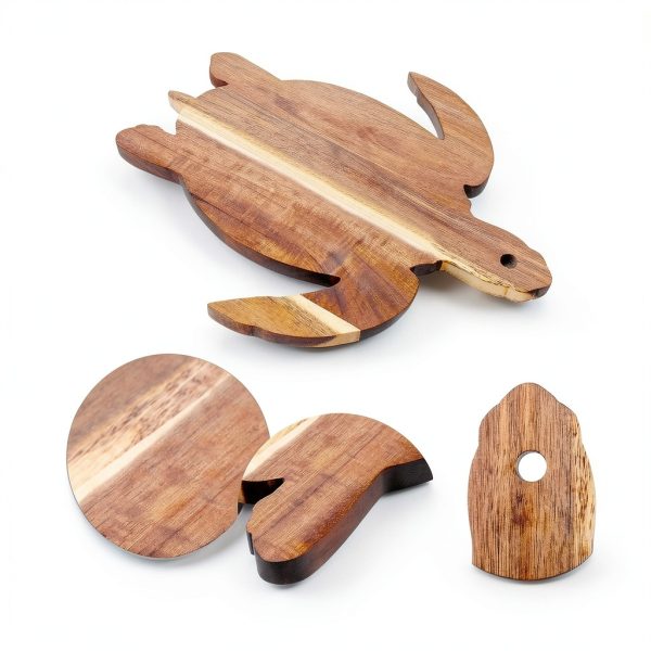 Patelai Wooden Cutting Board Eco Friendly Round-2