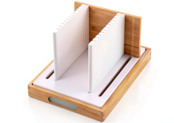 KitchenThinker Bread Slicer Plastic Adjustable-0