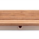 Alessi Bread Board Bamboo Wood Dishwasher Safe Design-0