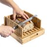 Bamboo Bread Slicer LukieBoee Dual Use Board-1