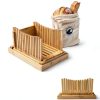 WUNDWAVE VIEW Bamboo Bread Slicer Eco Friendly Foldable-1