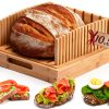 LukieBoee Bread Slicer Guide Stable Wide Homemade Loaves-0