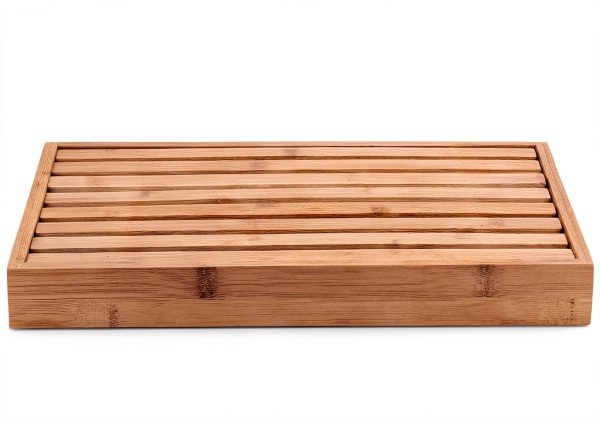 Bamboo Bread Board BIA Cordon Bleu Removable Crumb Catcher-2