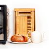 WUNDWAVE VIEW Bamboo Bread Slicer Eco Friendly Foldable-3