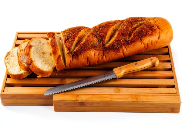Bamboo Land Yellow Bread Board Eco Cutting-0