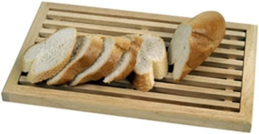 Zodiac wooden bread board on a kitchen countertop