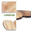 Patelai Acacia Wood Heart Cheese Board Eco Friendly-2