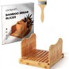 Bamboo Bread Slicer GOBAM Adjustable Kitchen Tool-1