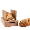 Bamboo Bread Slicer ORGANIVISTA Adjustable Manual-5
