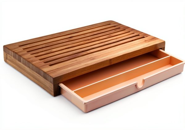 Alessi Bread Board Bamboo Wood Dishwasher Safe Design-1