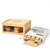 SECOAT Wooden Bread Slicer Kit Adjustable Storage Yellow-7
