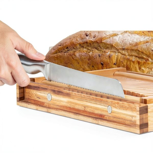 Bamboo Bread Slicer Bambüsi Foldable Personalized Guide-2