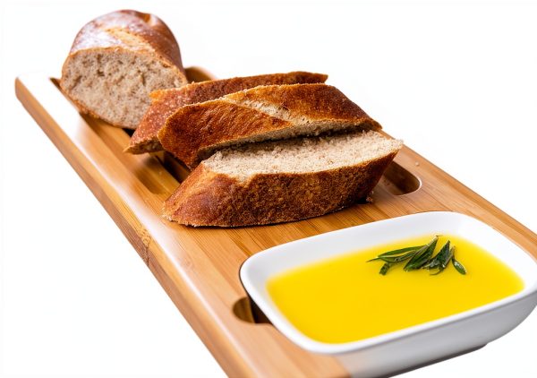 Bamboo Bread Board BAMBOO LAND Eco-Friendly with Knife Dish-4