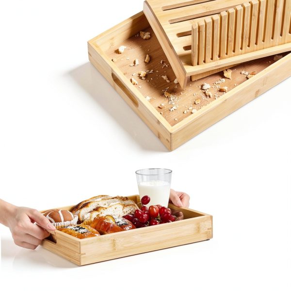 LukieBoee Bread Slicer Guide Stable Wide Homemade Loaves-4