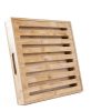 MrWinkray Bamboo Bread Board Foldable Slicing Tray-1