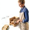 Bread Slicer Bamboo Adjustable Width Albert&Grace for Home-1