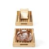 LukieBoee Bread Slicer Guide Stable Wide Homemade Loaves-3