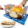 HMZXSY Bread Board Stainless Steel Slicing Guide Flexible-3
