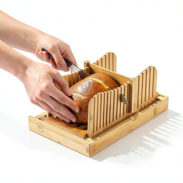 Bamboo Bread Slicer Bambüsi Foldable Personalized Guide-1
