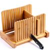 VersaLane Bread Slicer Adjustable Bamboo Design Kitchen Tool-5