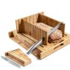 Bamboo Bread Slicer RYTOXILO Adjustable Square-5