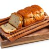VZODESR Acacia Wood Bread Board with Crumb Tray-0