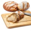 Bamboo Bread Board RoyalHouse Rectangular Crumb Catcher-3