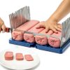 HMZXSY Bread Board Stainless Steel Slicing Guide Flexible-5