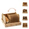 Bamboo Bread Slicer GOBAM Adjustable Kitchen Tool-2