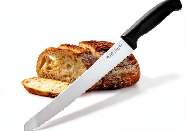 Bambüsi Personalized Bamboo Bread Board Set with Knife-2