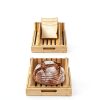 Bamboo Bread Slicer LukieBoee Dual Use Board-5