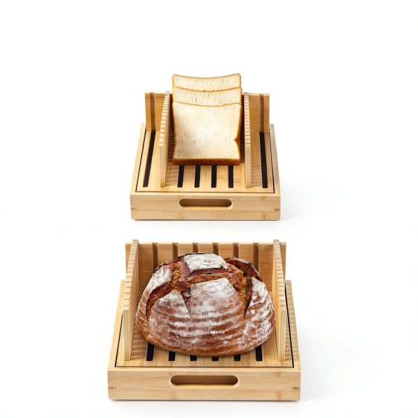Bamboo Bread Slicer LukieBoee Dual Use Board-5