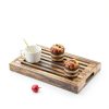 VZODESR Acacia Wood Bread Board with Crumb Tray-4
