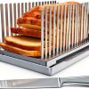 Bread Slicer Aromfentu Stainless Steel Adjustable-0