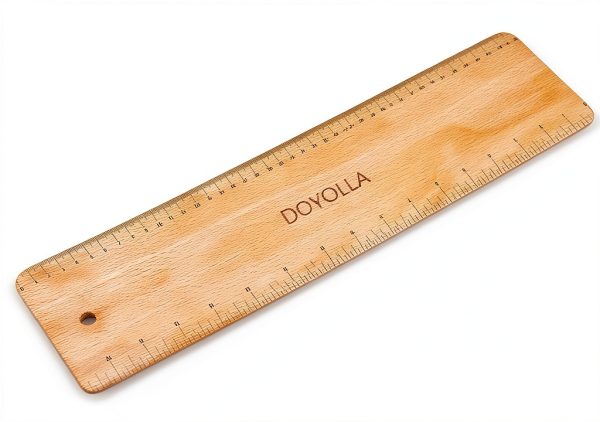 DOYOLLA Bread Board Pine Wood Beveled Edges Baguette Peel-2