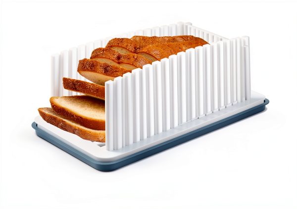 Gdfjiy Airtight Bread Slicer Box Large Plastic-4