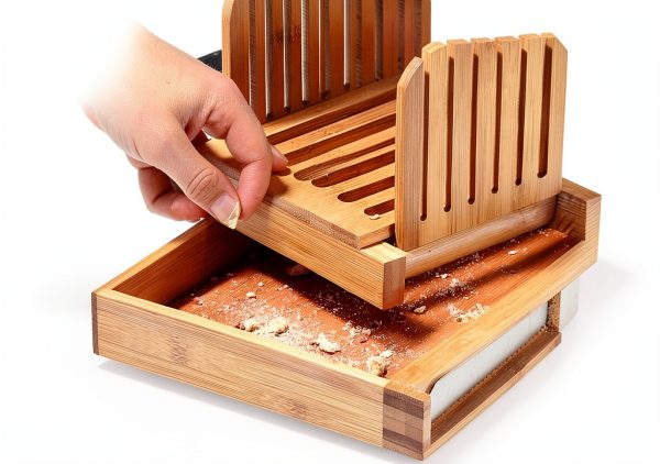 Bamboo Bread Slicer Bambüsi Foldable Personalized Guide-3